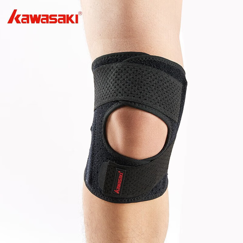 KAWASAKI Sports Knee Brace KF-3418 Black - Защита для спорта