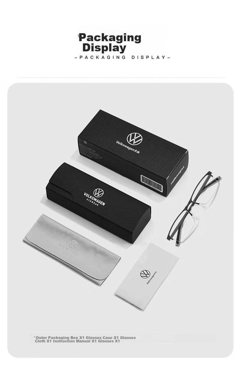 Volkswagen German, Volkswagen Reading Glasses for Men, High-Definition Anti-Blue Light Genuine Imported Eyeglasses W619-200 21