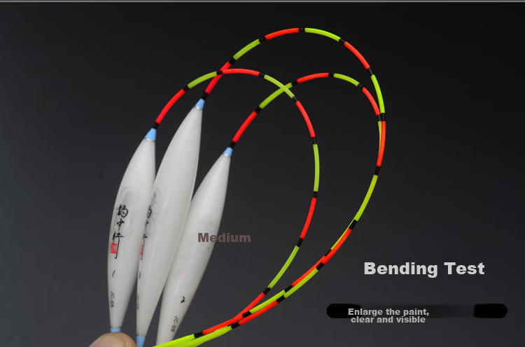 Shensha Fishing Float, Nano Fish Float, Jujube Seed Thickened Eye-Catching Crucian Carp Float, Carp Float Set, Buoy Fishing Tackle 4