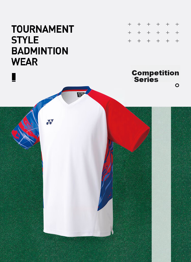 YONEX Badminton Jersey National Team Fan Version Competition Training Sports T-Shirt Women 20785CR White O 10