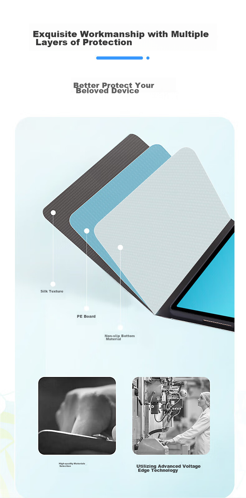 Shihan Compatible with Huawei MatePad 10.4-Inch Joy Edition Case, Suitable for 2022/2021 Models, Smart Sleep Tablet Protective Cover, Four-Corner Shockproof Solid Support Soft Case 7