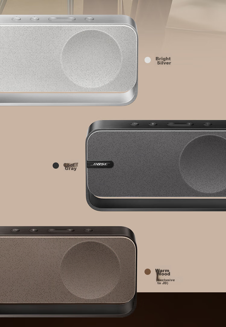 BOSE SoundLink Home Bluetooth Speaker - Cool Gray, Portable Mini Desktop Bluetooth Speaker, Upgraded Version, Gift for Travel And Home Use 6