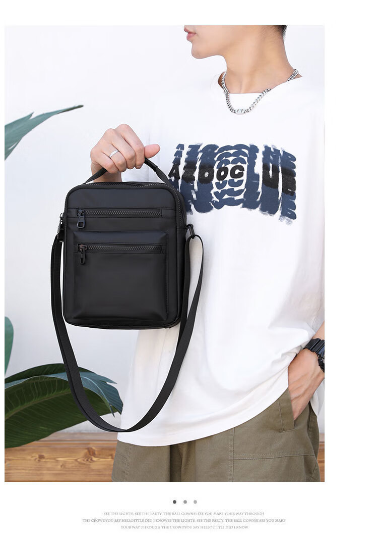 JEVI Casual Japanese Style Men's Shoulder Bag Trendy Crossbody Business Briefcase Valentine's Day Gift 11