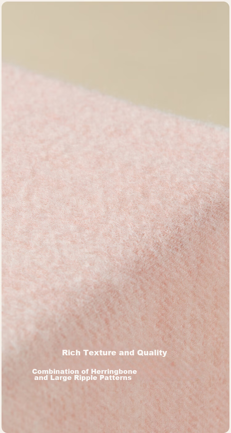 JIUMU Pure Wool Scarf for Women, Autumn And Winter Neck Warmer, Ladies' Warm Shawl, Gift for Girls on National Day Or Birthday, Comes with Gift Bag 11