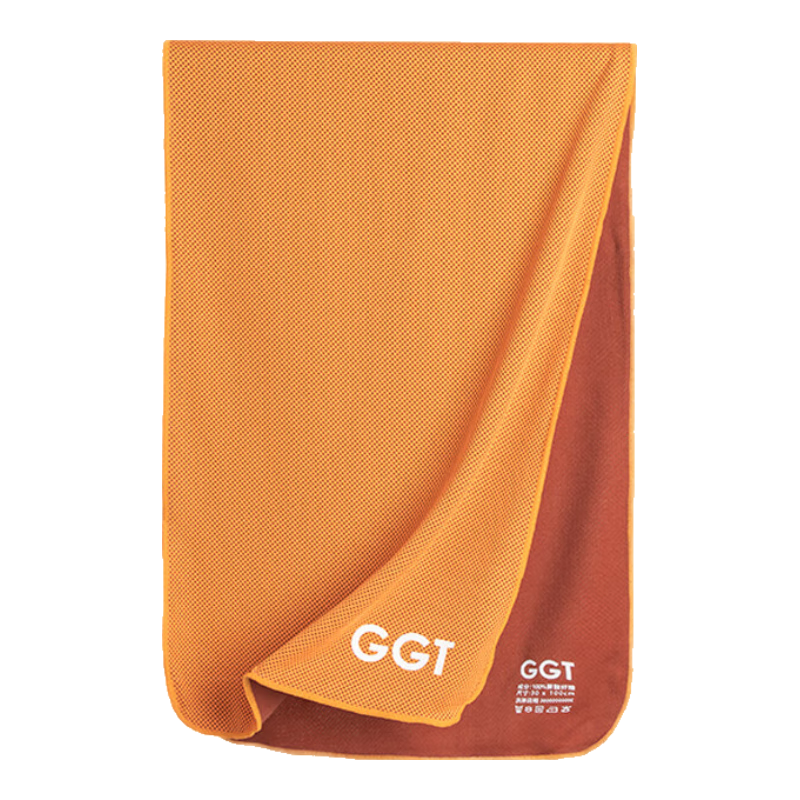 GGT Japanese Cooling Sports Towel, Running Fitness Quick-Dry Cool Towel, Ice-Cool Military Training Wristband Sweat-Absorbing Towel, Xuancao Color
