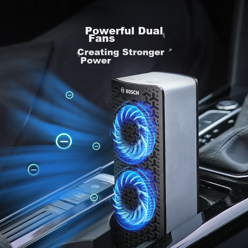 BOSCH M3 Car Air Purifier, Negative Ion Formaldehyde And Xylene Remover, New Car Odor Eliminator, Smart Portable Aromatherapy, Smoke Remover