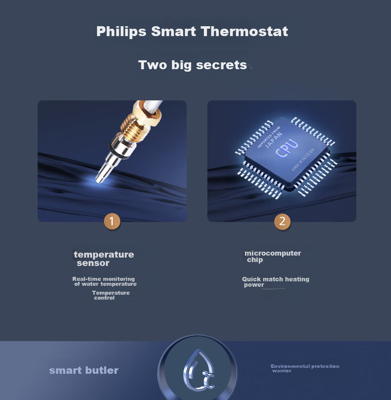 PHILIPS Instant Electric Water Heater, Smart Voice Control, 8500W Rapid Heating, Four-Season Constant Temperature, Stepless Frequency Conversion, AWH2402/93 (Upgraded Version) 7