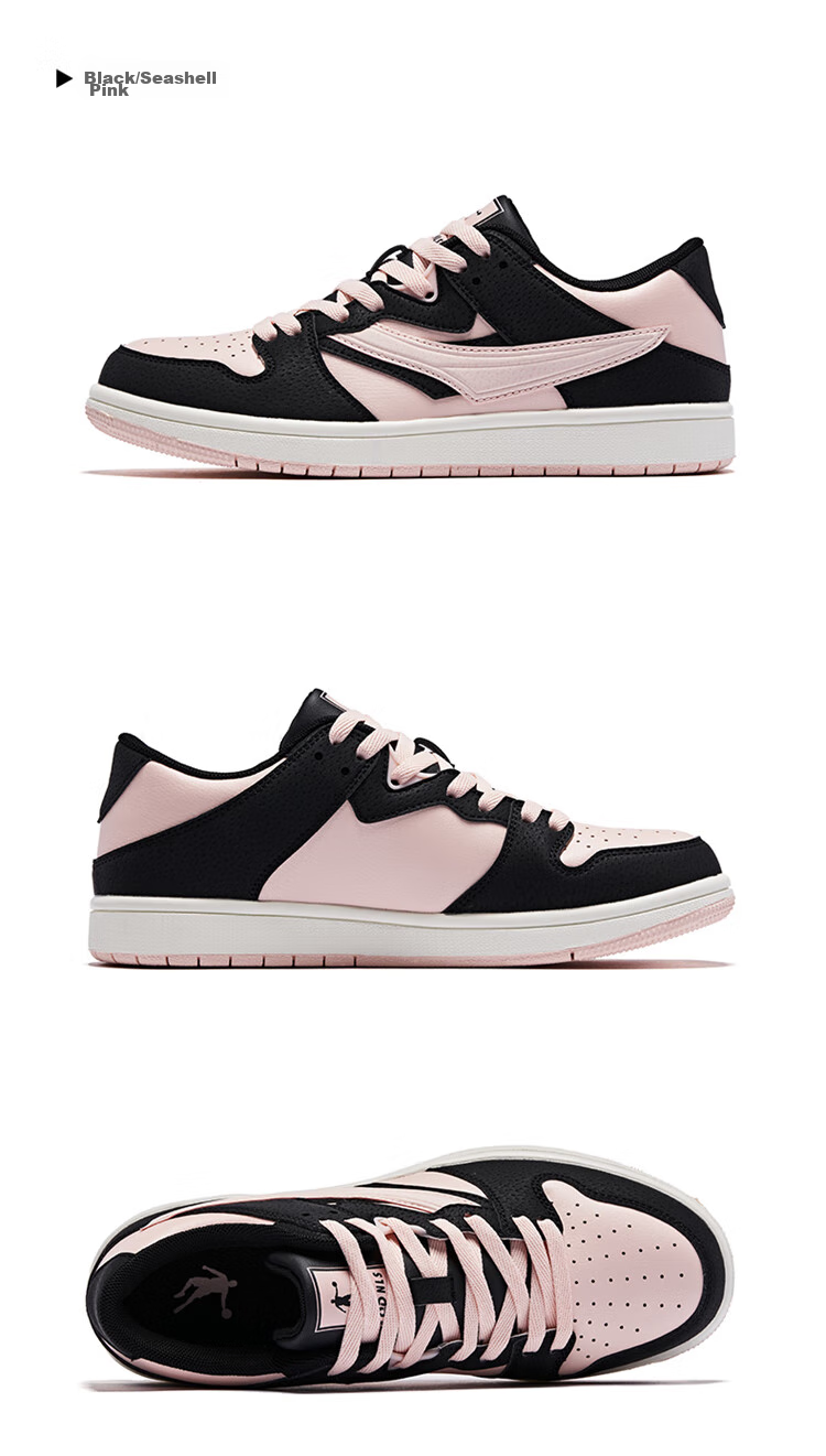 QIAODAN Women's Sneakers, Summer Air Force White Shoes, Casual Skateboard Shoes, Sports Shoes for Couples 60