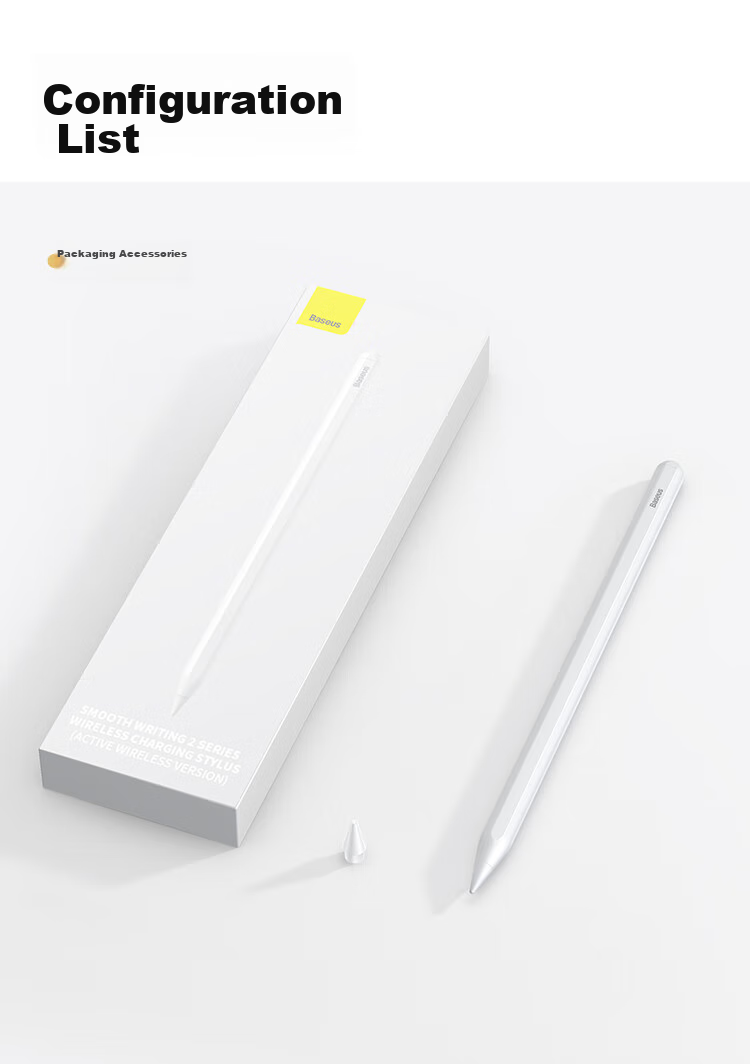 BASEUS Capacitive Stylus for IPad, Touch Pen [Magnetic Bluetooth Premium] Compatible with IPad Pro/Air8/Mini7/iPad11 Tablet Touch Screen Writing Stylus Apple Pencil Pro 24