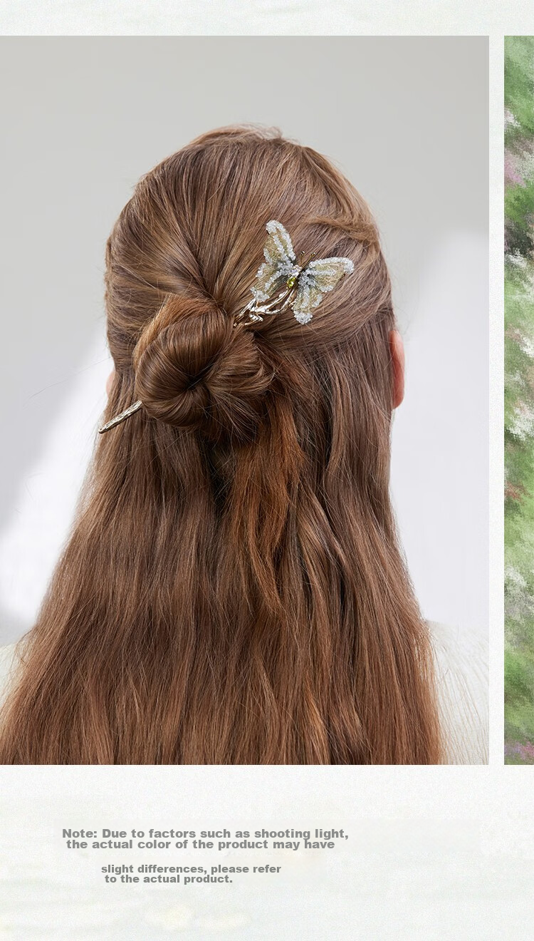 She's Love Tulip Hairpin, Ancient Style Hair Stick, Birthday Gift for Girlfriend 7