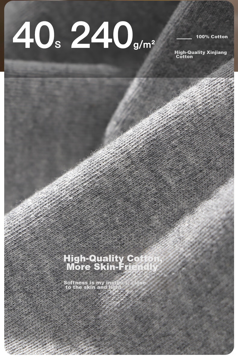 SEPTWOLVES [Antibacterial] Men's Autumn And Winter Undershirt, Pure Cotton Thermal Top, Men's Warm Underwear, All-Cotton V-Neck Cotton Sweater 5