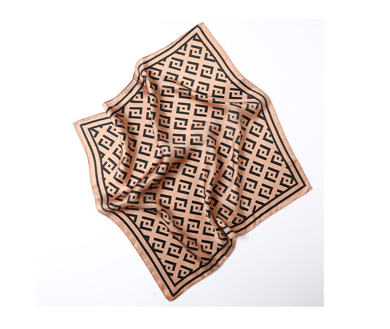 Hangsilu Silk Scarf for Men, Square Scarf, Formal Wear, Mulberry Silk Necktie, High-End Birthday Gift, Mid-Autumn Festival Present for Dad Or Husband 1