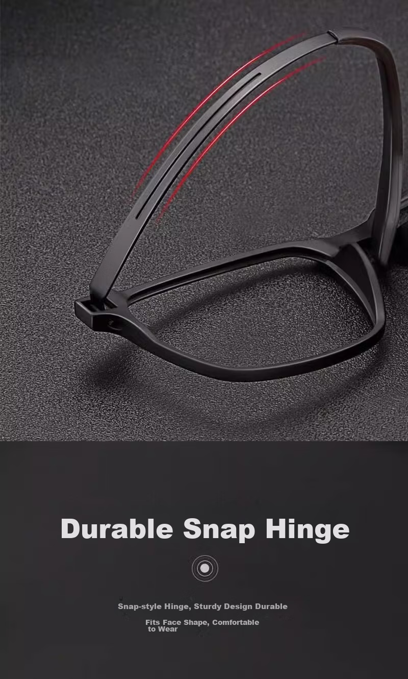 LESCA LUNETIER High-End Anti-Blue Light Reading Glasses for Men And Women, High Definition Ultra-Light Anti-Radiation Presbyopic Glasses for Middle-Aged And Elderly, Back-To Style 7