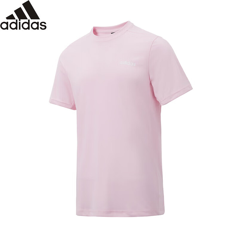 Adidas Breathable Versatile Quick-Dry Outdoor Running Training Sports Casual Short-Sleeve T-Shirt, Size L