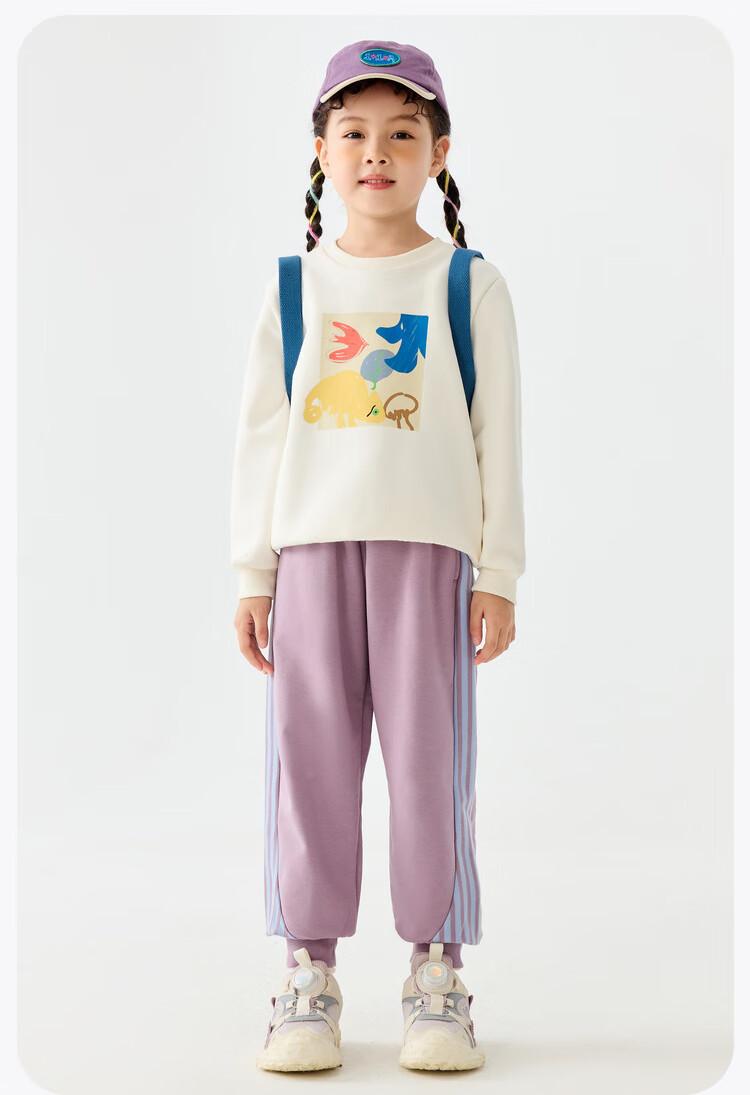 Minibala Children's Sweatshirt, Spring New Arrival, Kids' Long-Sleeve Top [Artist Collaboration] 1