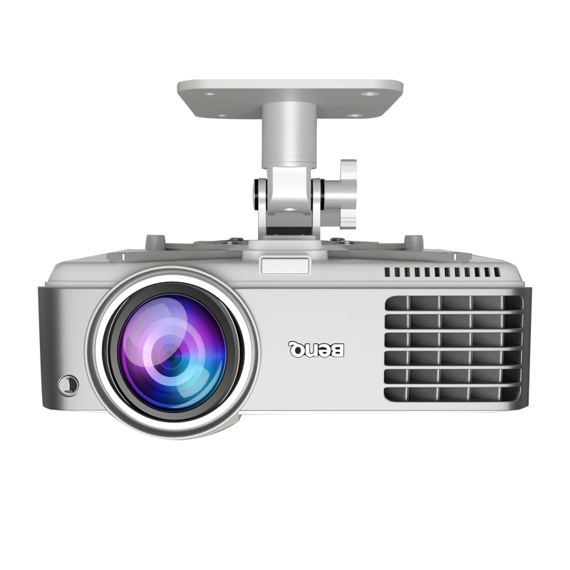 CINE Projector Ceiling Mount Bracket for Home Installation, Suitable for Epson TW5700, BenQ TK700, Dangbei, Panasonic, Da Yan Cheng Projectors, Ceiling-Mounted Hanging Bracket PH70-10 Silver