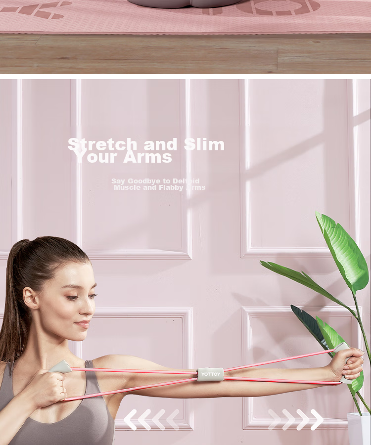 Yottoy 8-Character Pull-Up Bar, Home Fitness Back Opener for Women, Shoulder And Back Exercise Tool, Yoga Stretching Equipment for Beautiful Back 9