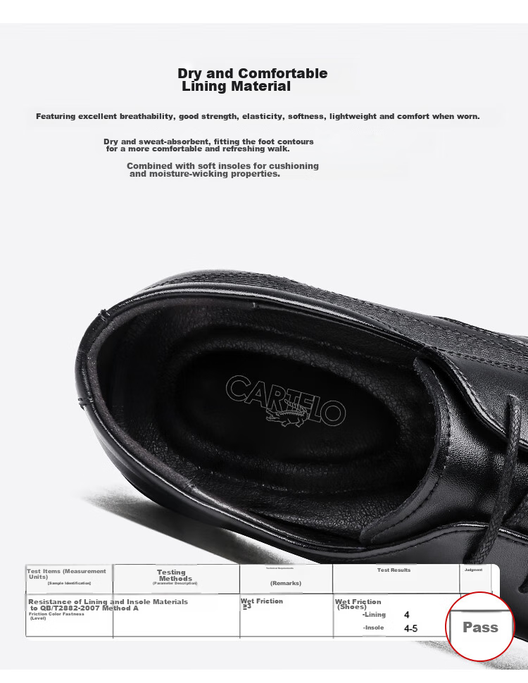 CARTELO British Trendy Plaid Formal Shoes for Men, Business Leather Shoes, Soft Cowhide Low-Top Men's Shoes 9541 Black 38 10