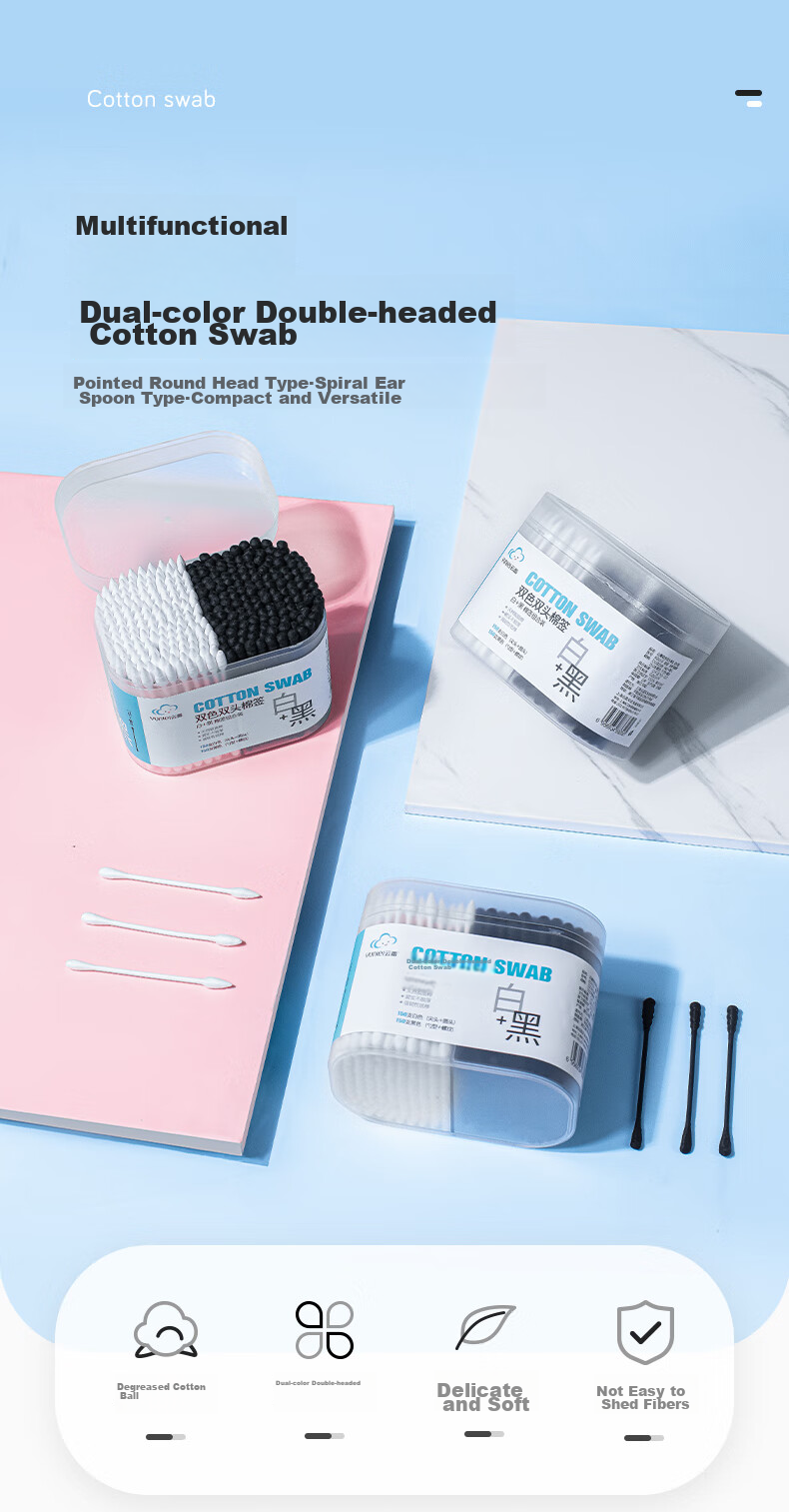 Yunlei Disposable Shower Caps, Boxed, Extra Large, Waterproof And Oil-Proof Hair Covers for Bathing, 100 Pieces Per Box 1