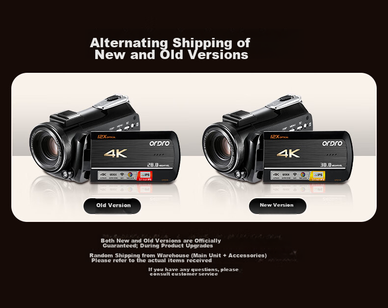 ORDRO [5K Variable Focal Camera] AC5Plus 4K Professional Live Streaming Camera, HD Digital DV Recorder, 12x Optical Zoom, Vlog Short Video Conference Travel 20