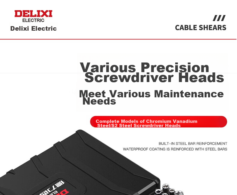 DELIXI ELECTRIC Screwdriver Set, Laptop Disassembly Tools, Complete Precision Set with Phillips, Flathead, Hexagonal And Torx Bits, Multi-Functional 107-I 5