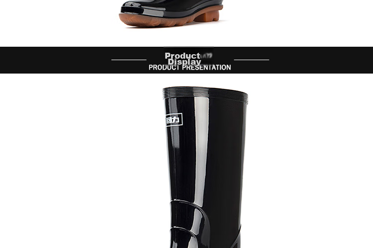 Warrior Women's Tall Rain Boots, Adult Rain Boots, Rubber Shoes, Overshoes, Waterproof Shoes, Water Boots, 8513 Tall Boots, Size 40 10