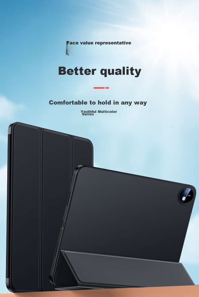 CangHua Protective Case for Vivo Pad Air, 11.5-Inch, 2024 IQOO Pad Air Tablet Case, Foldable Stand, Full Protection, Shockproof Cover for Laptop 2