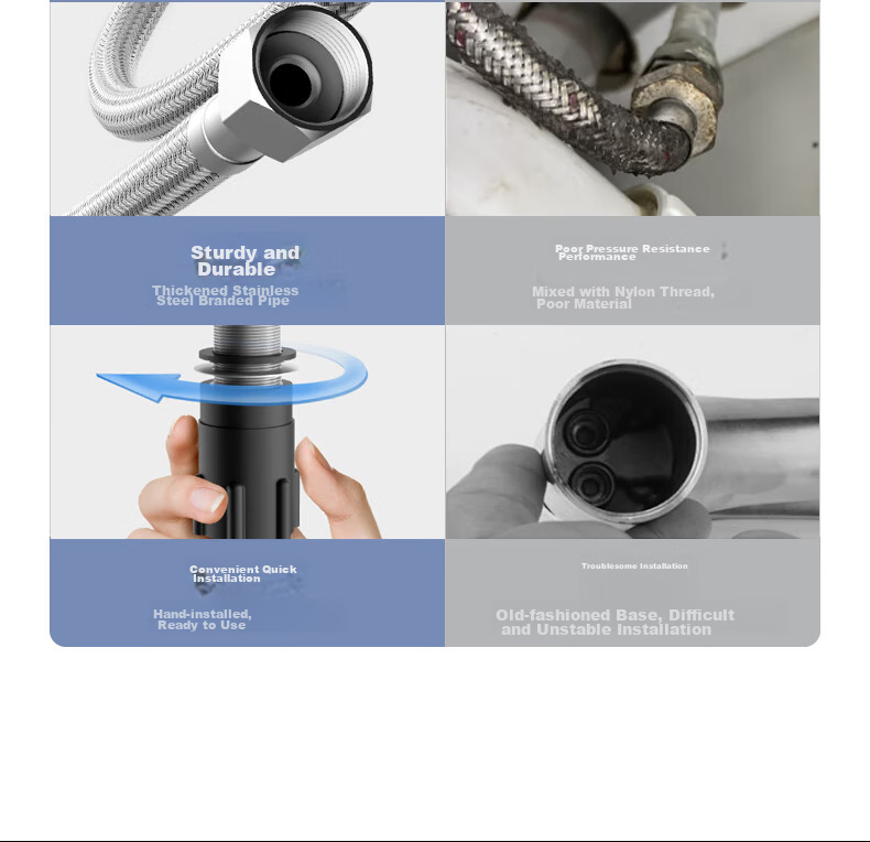 ARROW Bathroom Basin Faucet Cold and Hot Water Mixer AE41108MSS 3