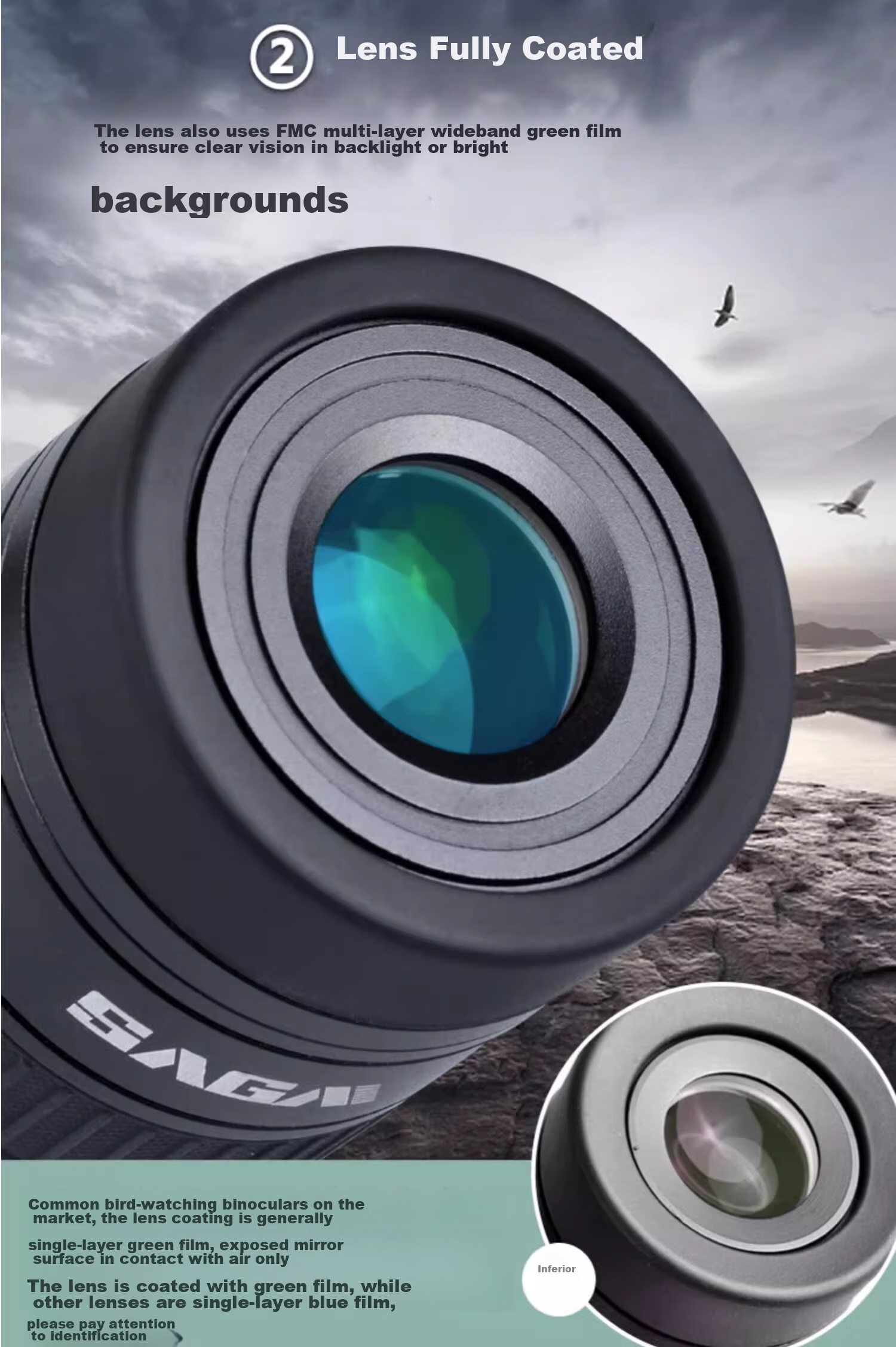 SAGA Binoculars And Monocular Astronomical Telescopes, Birdwatching Glasses Dedicated Tripod, Universal Tripod 13