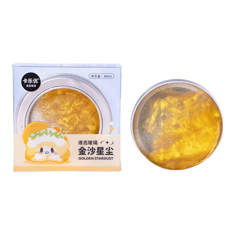 Coloyou Liquid Glass Slime, Non-Toxic Children's Slime, Rubber Mud, Bubbly Gel, Non-Newtonian Fluid, Gift