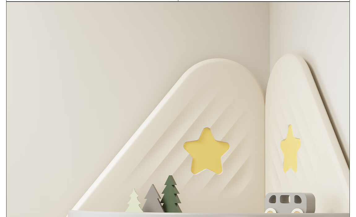 BabyViva Children's Storage Cabinet Corner Bookshelf Kids Room Christmas Tree Toy Picture Book Organizer Multi-Layer Storage Box 5