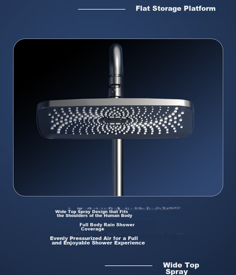 MEJUE Intelligent Shower Head Set, Shower Head Bathroom Spray Nozzle, Pressurized Shower System Z-05105 33