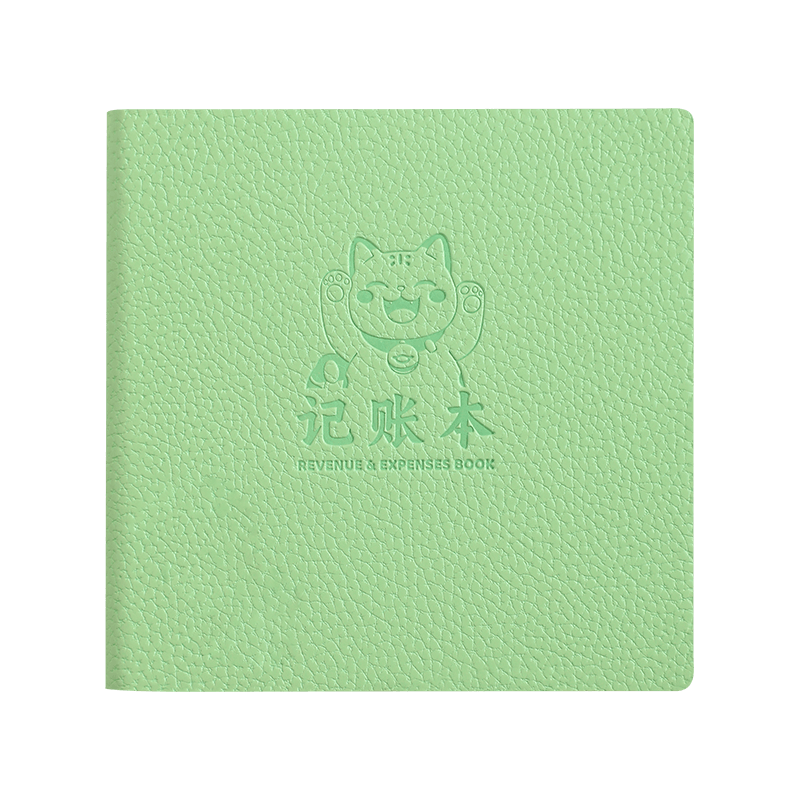 Faramon Square Daily Cash Ledger Expense Classification Detailed Account Book Green