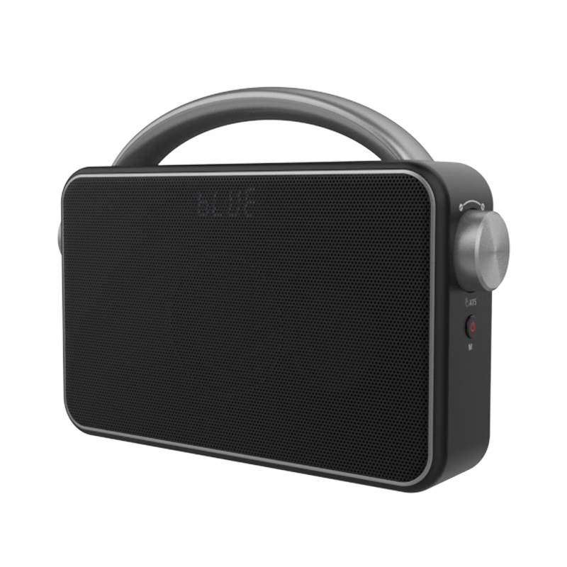 PHILIPS TAR2768 Radio Bluetooth Speaker Portable Rechargeable Stereo Multi-Functional Music Player Speaker for Outdoor And Home Use, Black