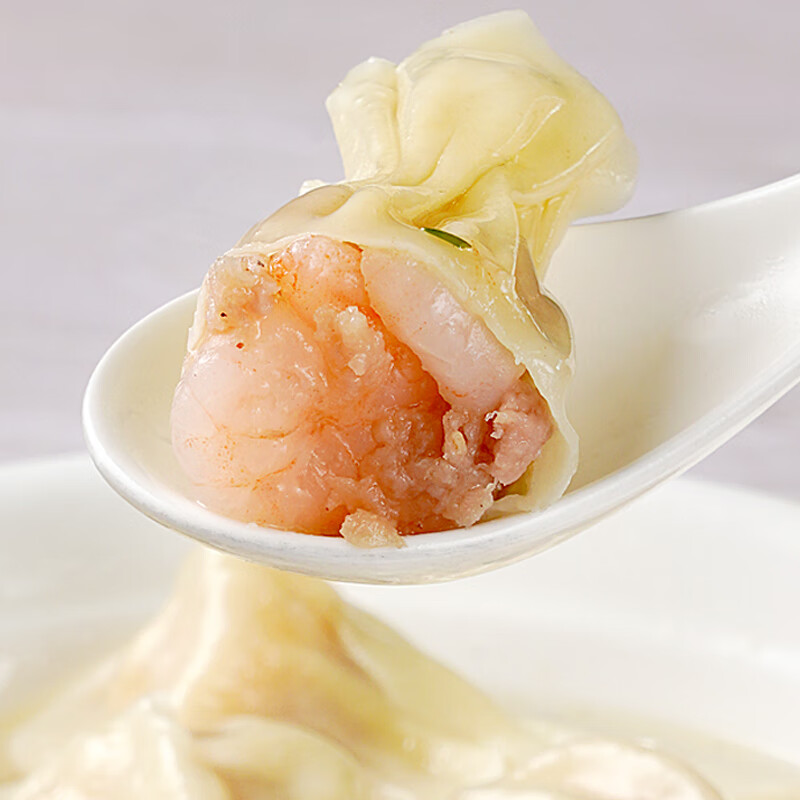 避风塘鲜虾云吞360g24只儿童速食小馄饨云吞速冻早餐食品早饭