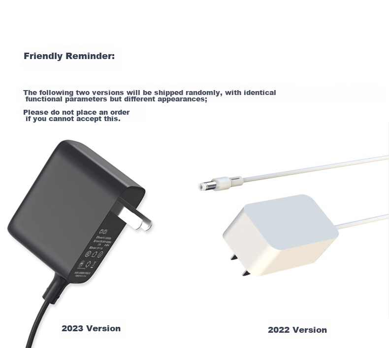 Elei Power Adapter, 12V2A Monitor Power Cord, DC Multifunctional Charger, Suitable for Monitors, Cameras, Mobile Hard Drive Enclosures, Adapts to Thin 3.5mm And 1.35mm Connectors 12