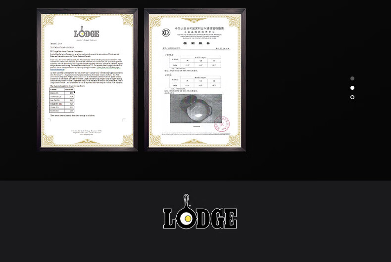 LODGE [Imported from USA] 30CM Steak Non-Stick Cast Iron Pan without Coating, Universal Frying Pan L10SK3 25