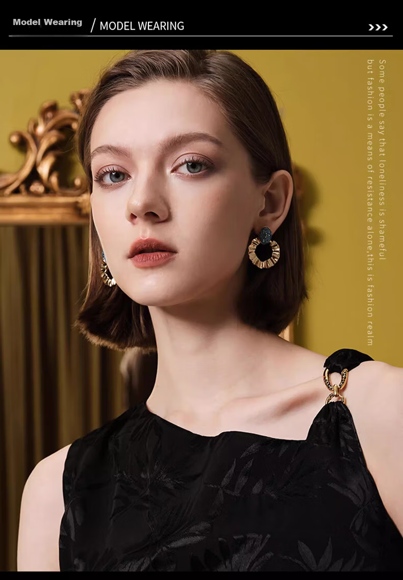 Eternelle French Eternal Bohemian Retro Earrings, 2026 New Niche Design Elegant Ear Studs 4