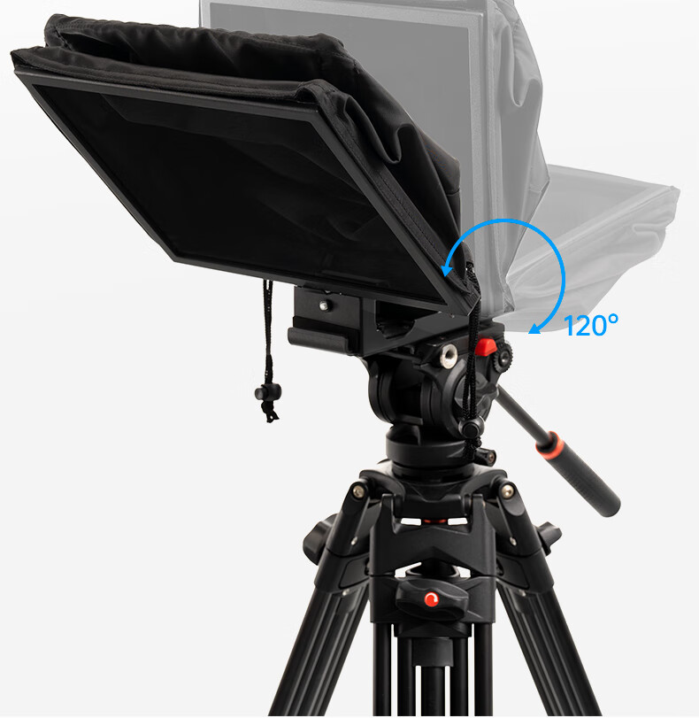 AMBITFUL T14Pro Large Screen Teleprompter Host Phone Tablet DSLR Mirrorless Camera Portable Teleprompter Video Recording Prompt Subtitle Live Streaming Interview Gaffe-Fixing Device 20