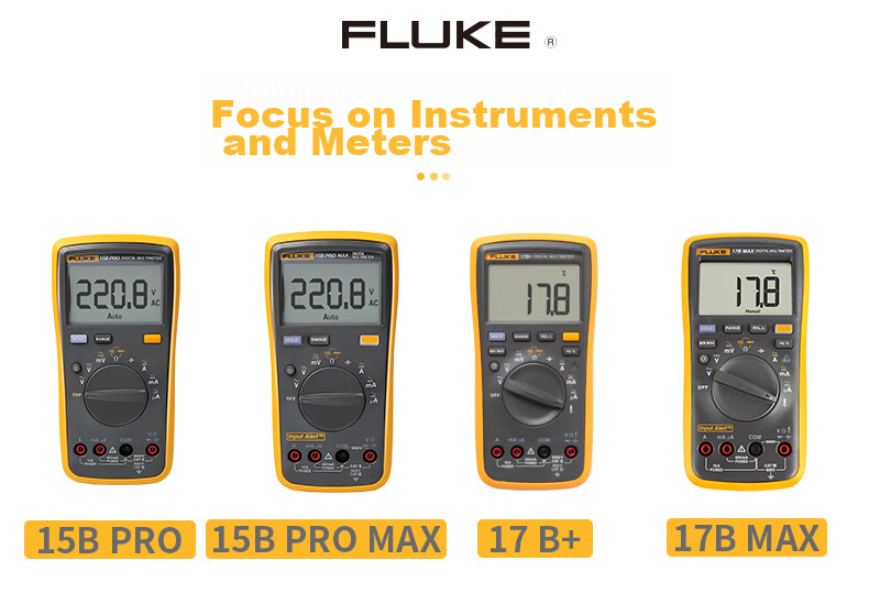 FLUKE F15B PRO MAX Digital Multimeter, Handheld Multi-Function Meter, Ammeter, Instrument F15B+ 3