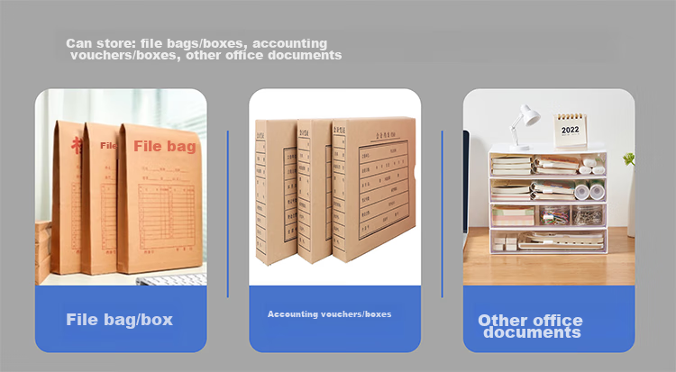 TANGO Accounting Voucher Box, 46*33*25cm, 5 Pieces/pack, 3-Layer Reinforced, Double-Layer Base Plate, Office Supplies Invoice 8