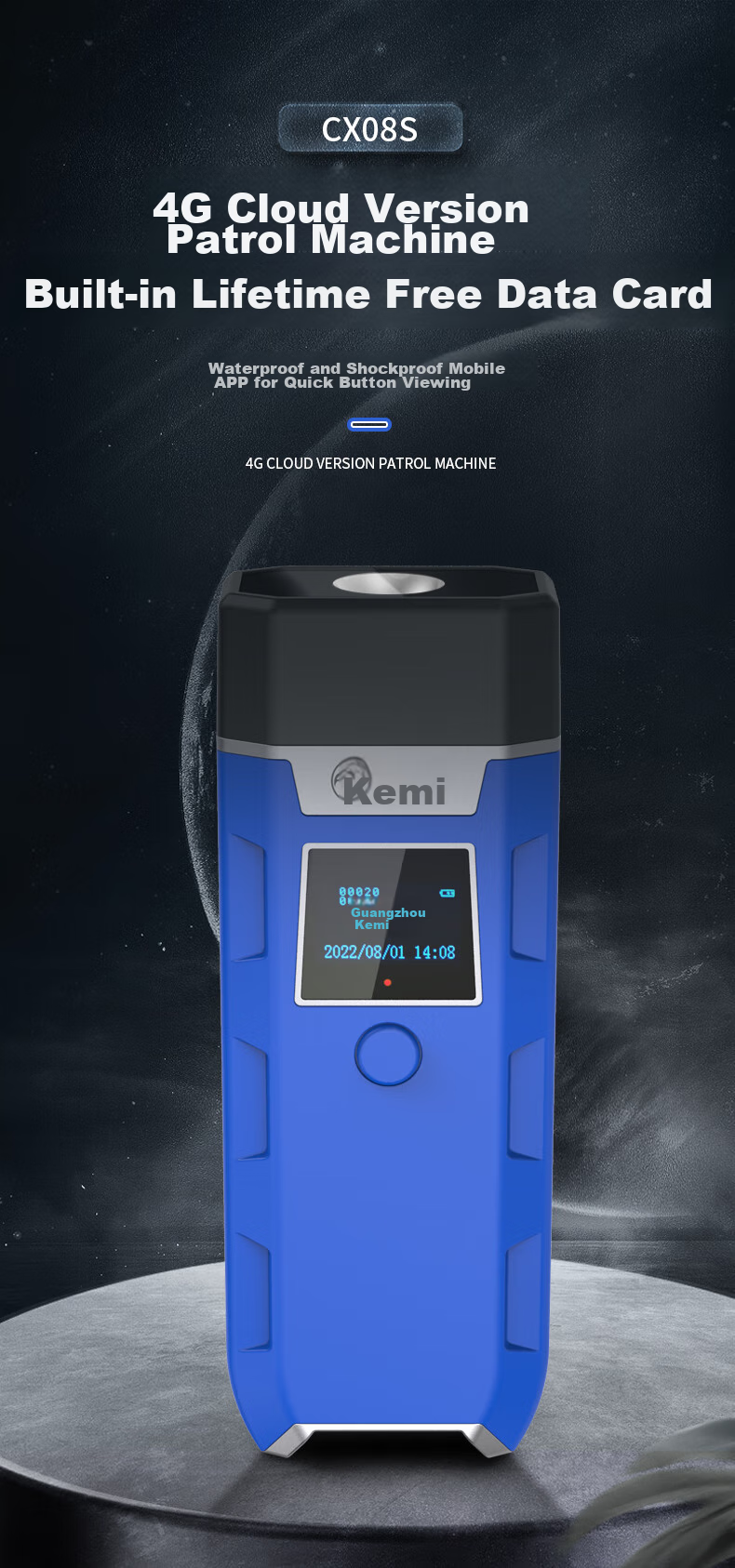 Kemi (Comet) CXD-11 Patrol Point, Security Patrol Device, Sensor-Based Inspection Point, 10 Pieces/box, CX05S/08S/06/07/09 4