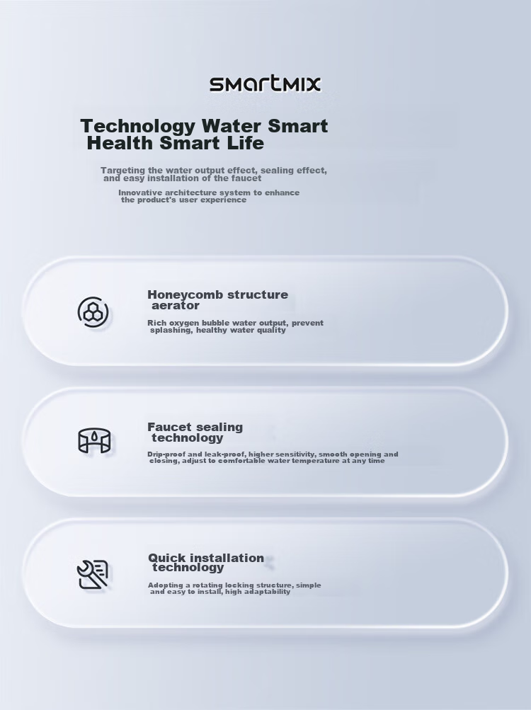 VATTI Basin Faucet, Washbasin, Face Basin, Bathroom Sink, Hot And Cold Stainless Steel Mechanical Arm, Swivel Rotatio 3