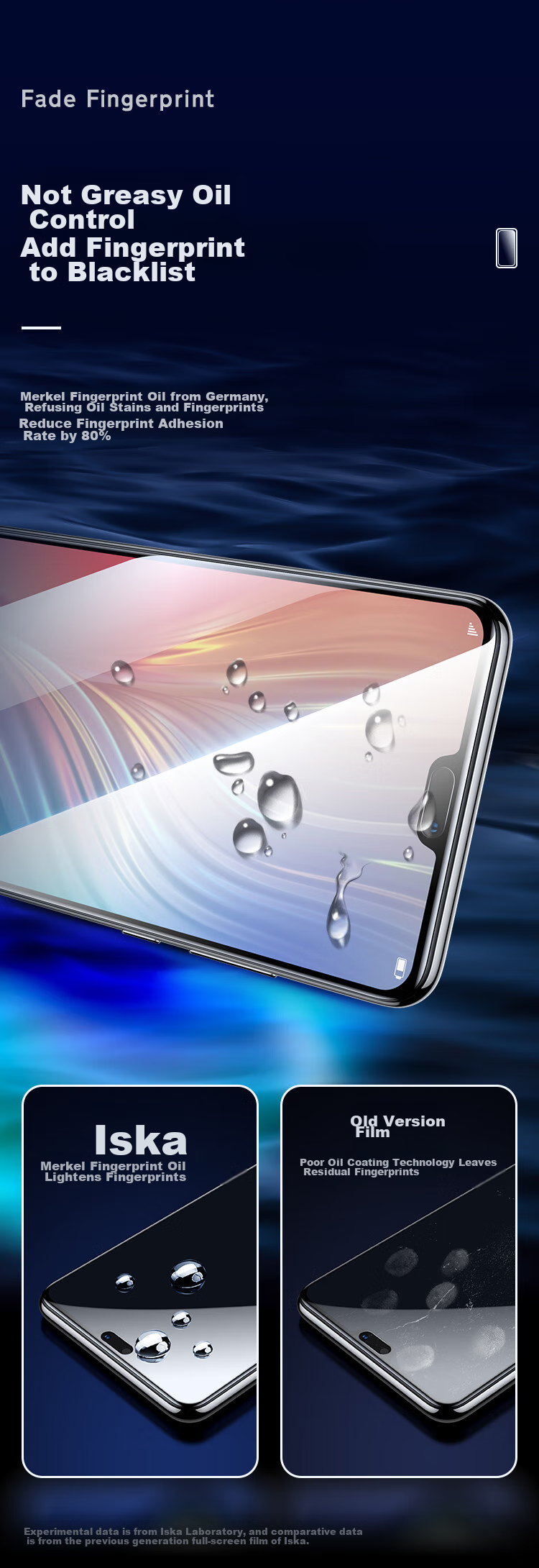 Yisika Tempered Glass Screen Protector for Huawei P20 Pro, Full Coverage, Shatterproof Edge, High-Definition Anti-Scratch Anti-Drop Low Fingerprint Protective Glass for P20 Pro Phone JM342 Black 8
