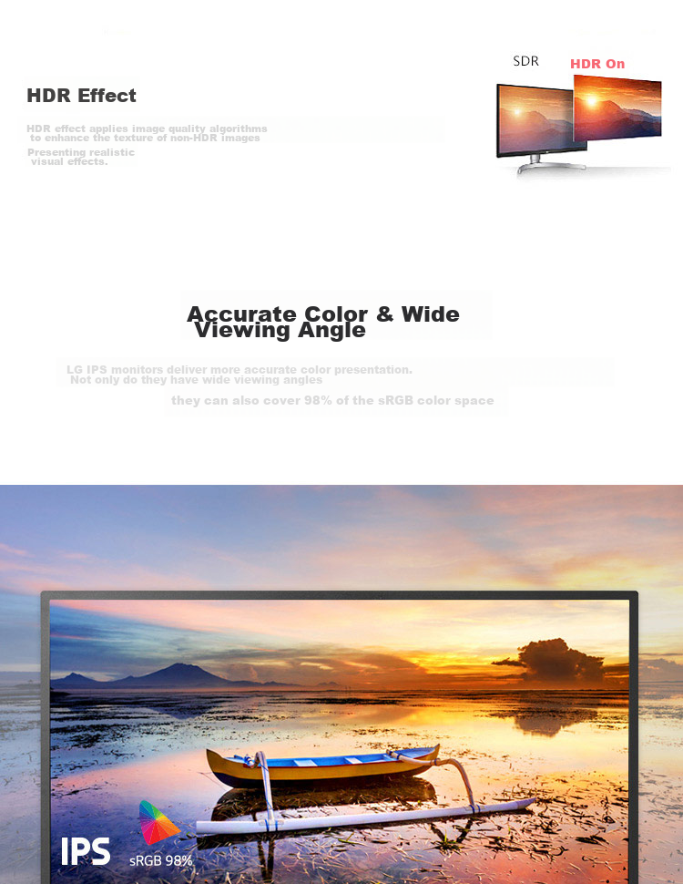 LG 27-Inch 4K Monitor IPS Type-C 90W Fast Charging HDR400 Built-In Speakers Computer Display Compatible with PS5 27UP850K 2