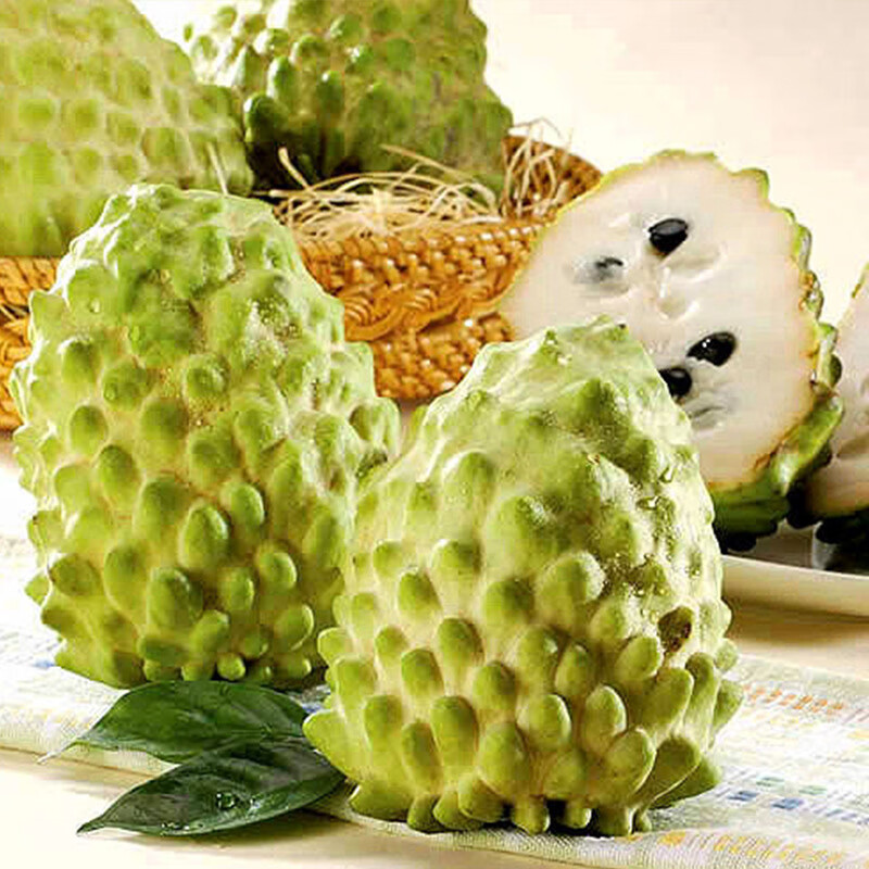 图石果记 云南牛奶释迦果 番荔枝 单果150-250g【5斤净重小果】YQ21104