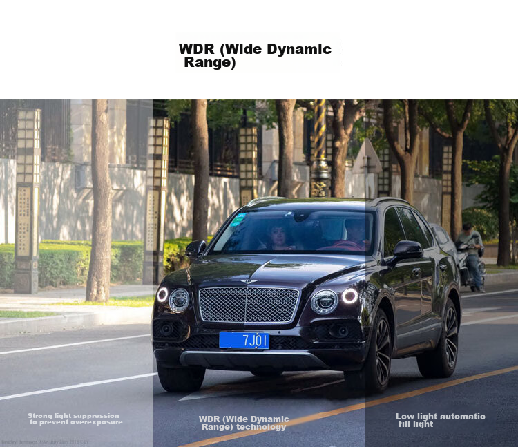 Weilute A56 High-Definition Night Vision Wide-Angle Rear Camera with 4-Pin AHD Format Cable, 5.5 Meters Long 2