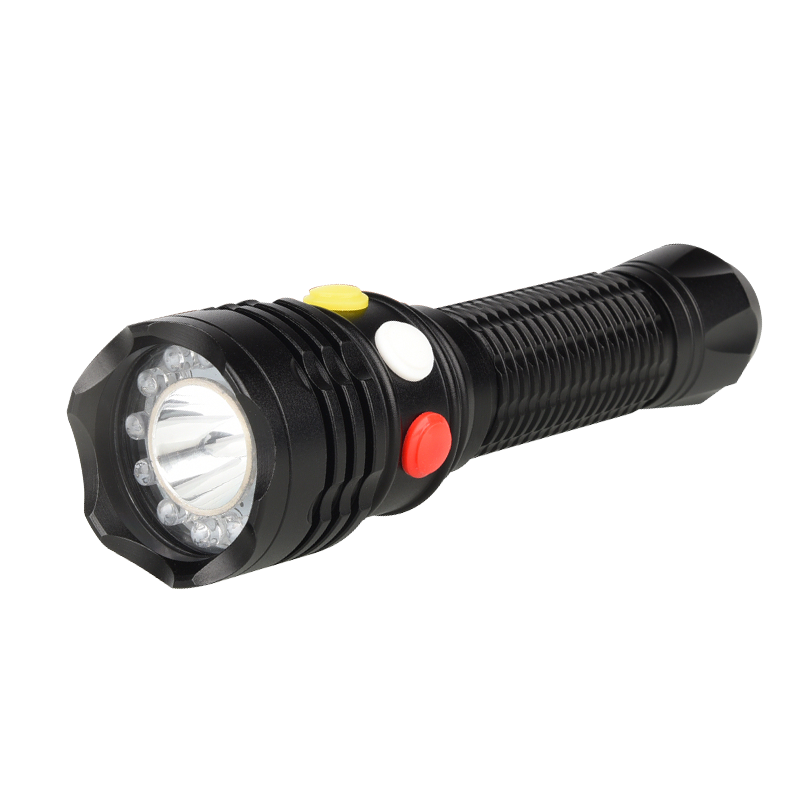 Ansell Bright LED Flashlight Railway Three-Color Work Signal Light Rechargeable 1G00060 Box