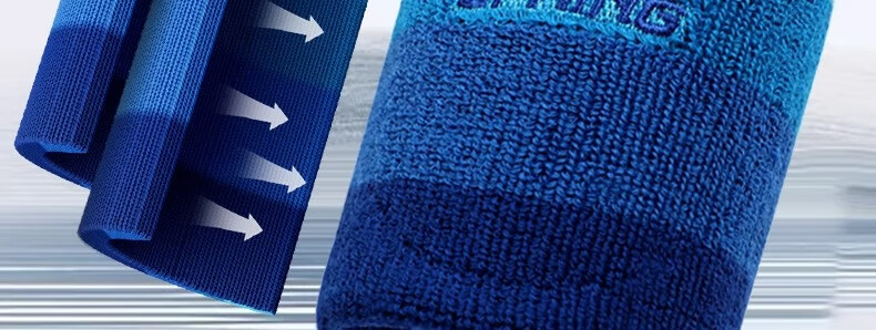 Li-Ning Children's Wristband, Specialized Sports Sweat-Absorbing Wrist Towel, Basketball Equipment, Sweat-Absorbing Wristband, Badminton Thin Protective Sleeve 13