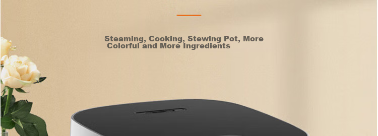 Joyoung Rice Cooker, 3L Large Capacity, High Power, Smart Reservation Cooking, Anti-Overflow, Home Mini Rice Cooker, F-30FZ630 3
